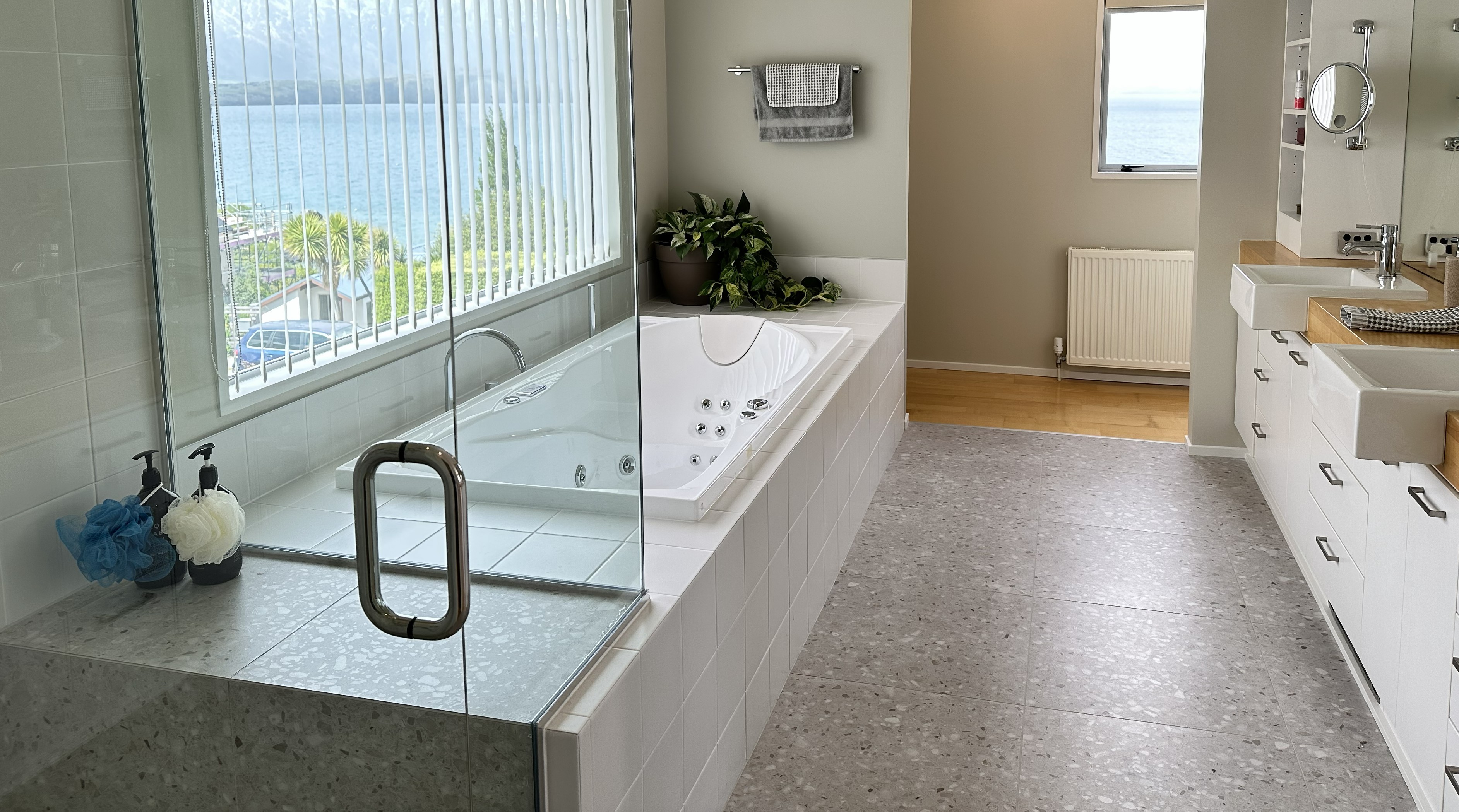 Tiled bathroom renovation