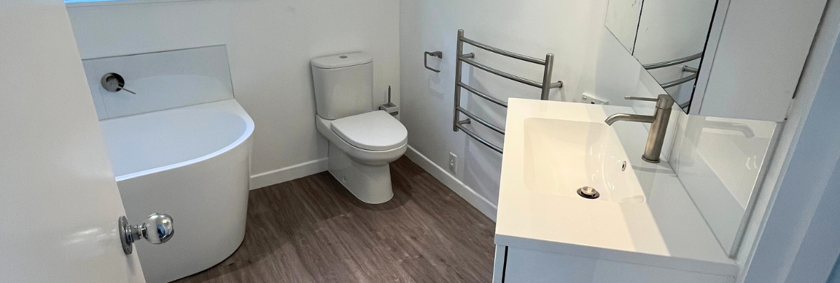 Dual Bathroom Renovation for a Tenanted Home in St Heliers