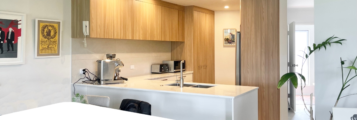 Light and Modern Kitchen & Bathroom Renovation in Orakei