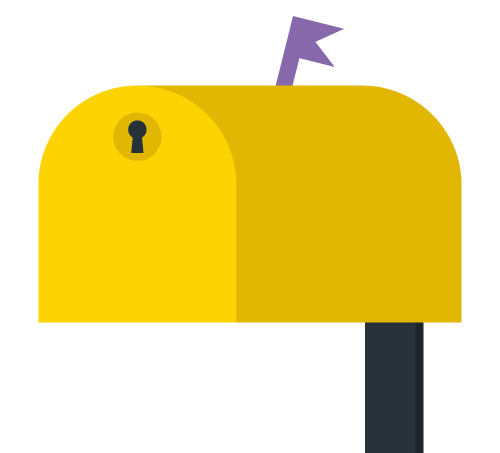 Illustration of Yellow Marty Locks Residential Lever.
