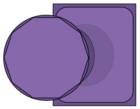 Illustration of diamond representing high quality hardware.