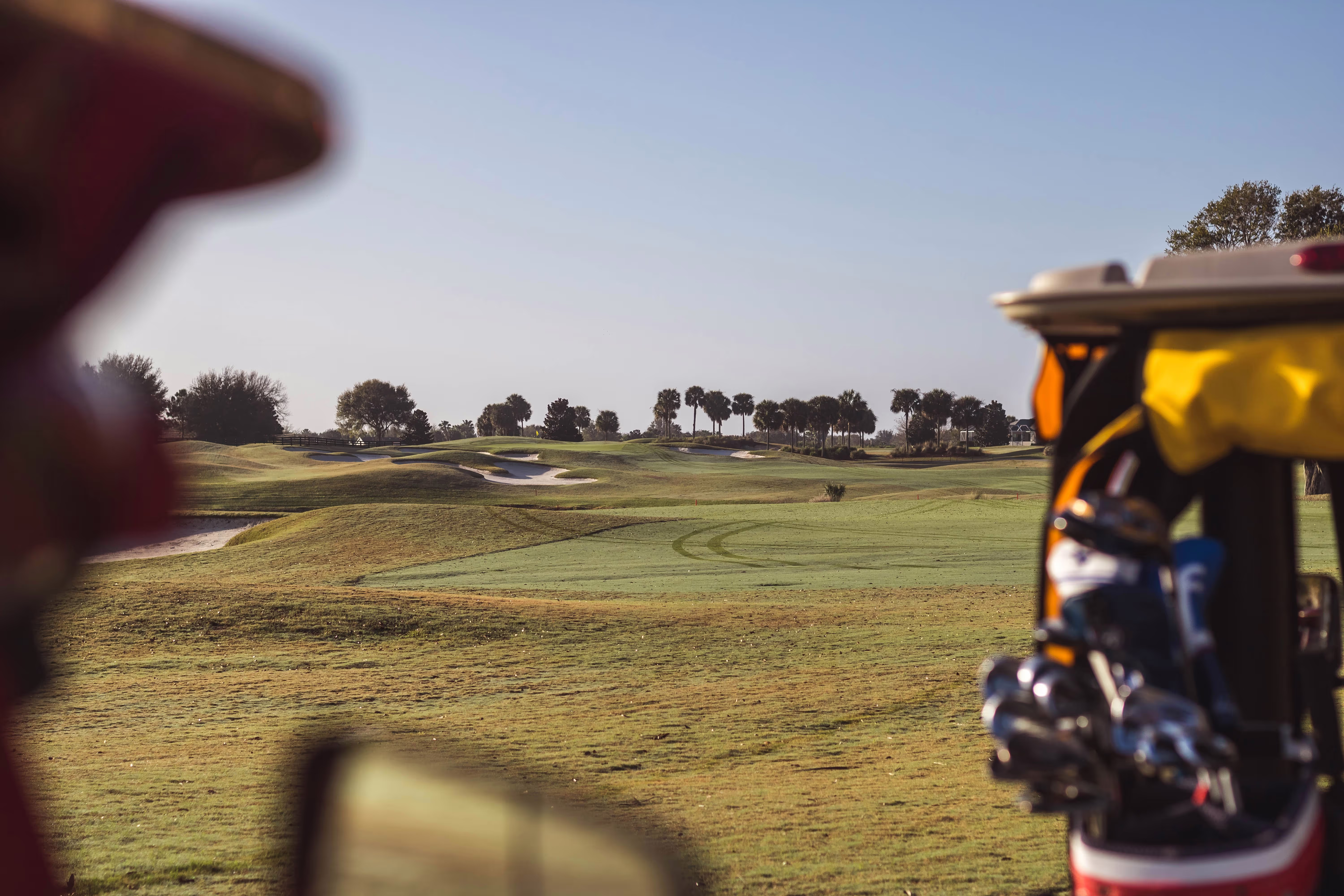 Golf Course with Bag