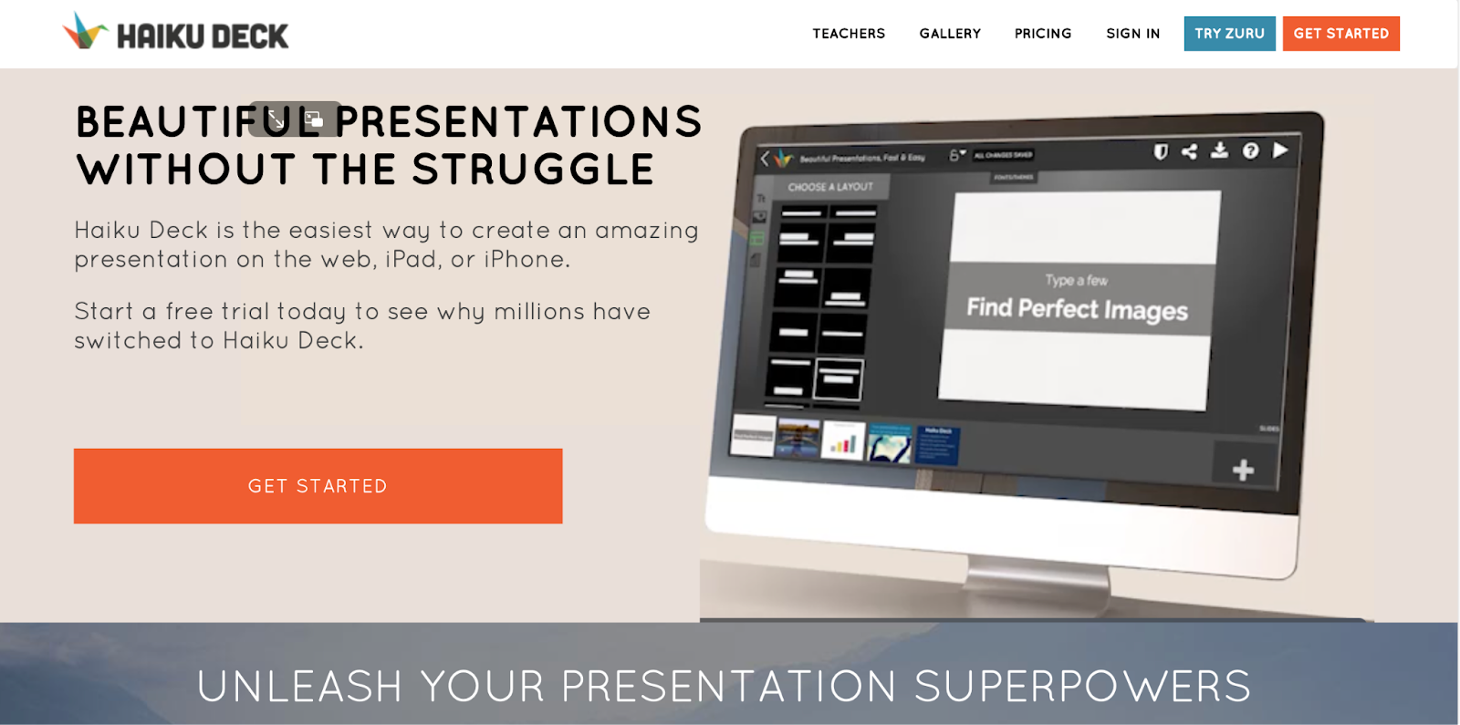 presentation company website