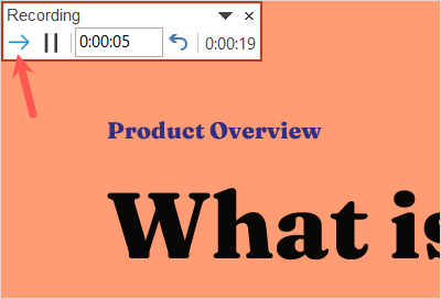 how to make a powerpoint presentation loop without clicking