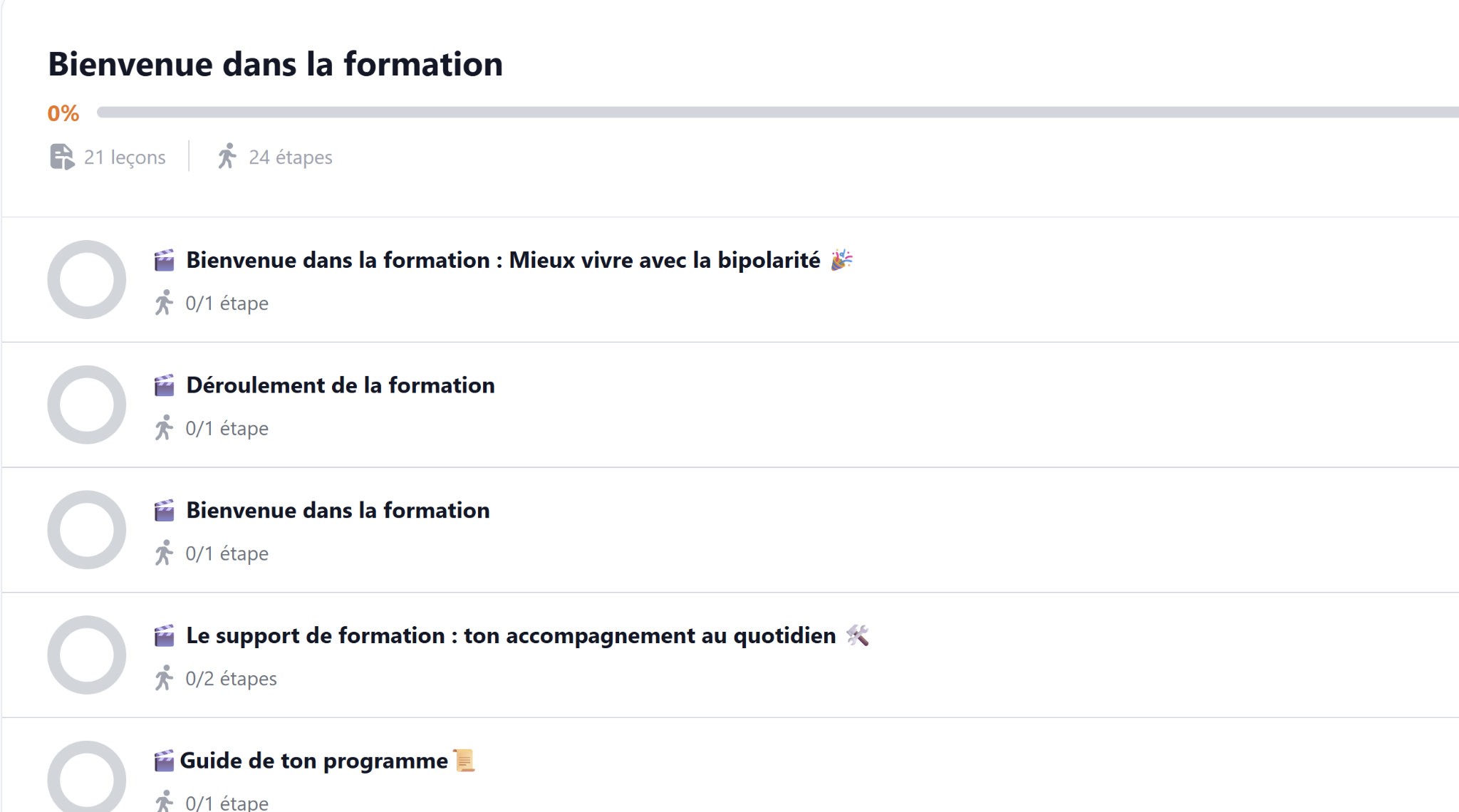 Programme vidéo HopeStage