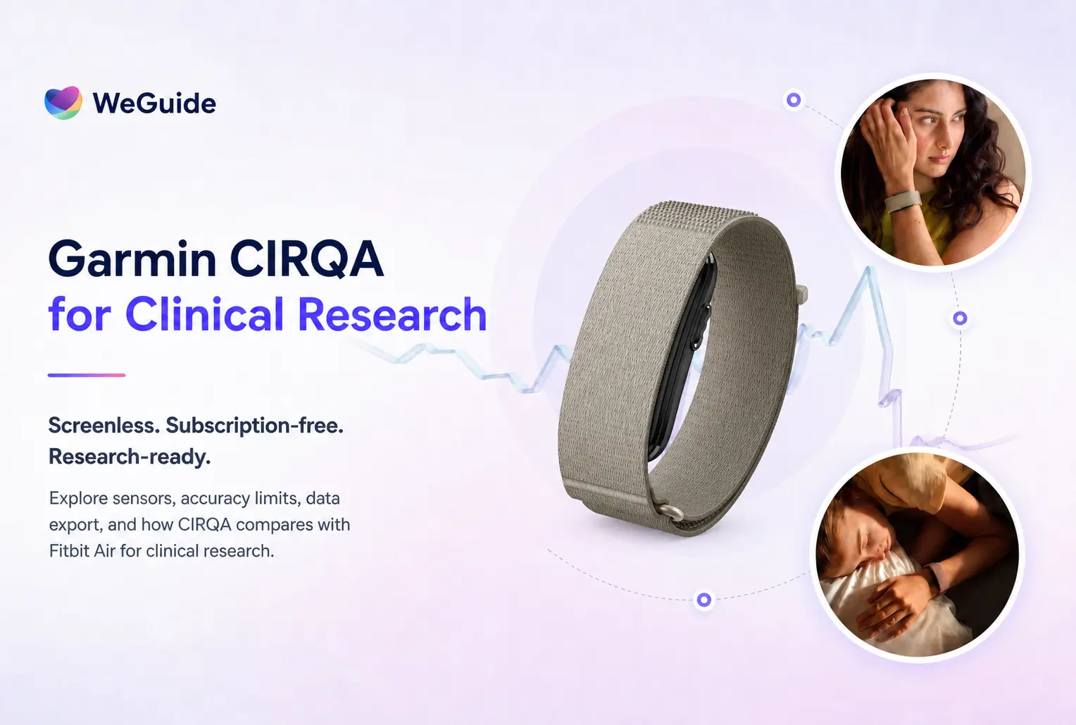 Garmin CIRQA wearable for clinical research and continuous health data collection