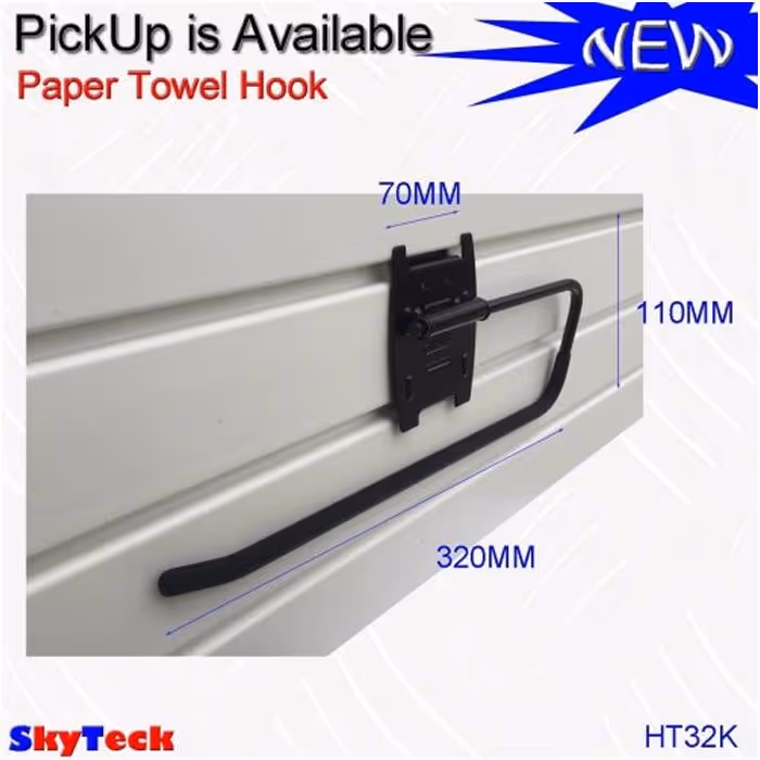 NEW SLAT WALL PANEL SHOP FIT OUT SHELF DISPLAY BOARD WALLS SLATWALL HT32K