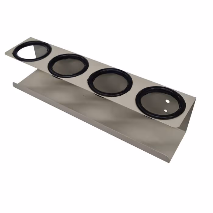 4 SLOT SPRAY CAN HOLDER FOR VAN SHELVING SYSTEM VSA17