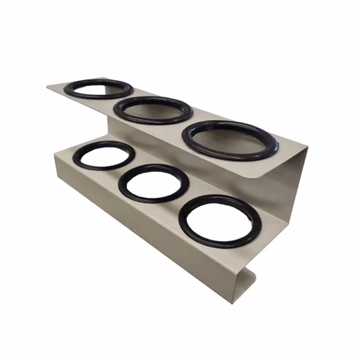 SHORT 3 SLOT SPRAY CAN HOLDER FOR VAN SHELVING SYSTEM VSA19