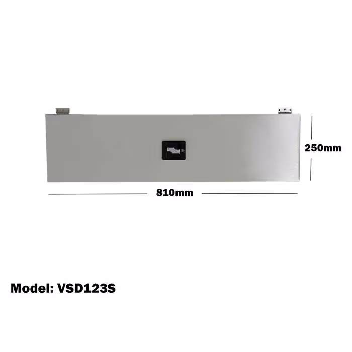 VAN SHELVING 810MM(L) X 250MM(H) LOCKABLE DOOR SINGLE TIER FOR VAN SHELVING SYSTEM VSD123S