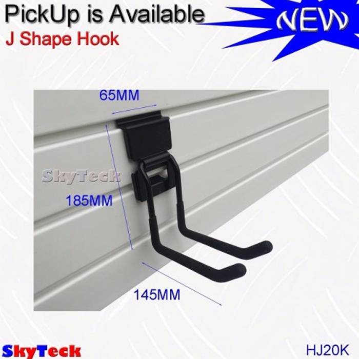 NEW SLAT WALL PANEL SHOP FIT OUT SHELF DISPLAY BOARD WALLS SLATWALL HJ20K