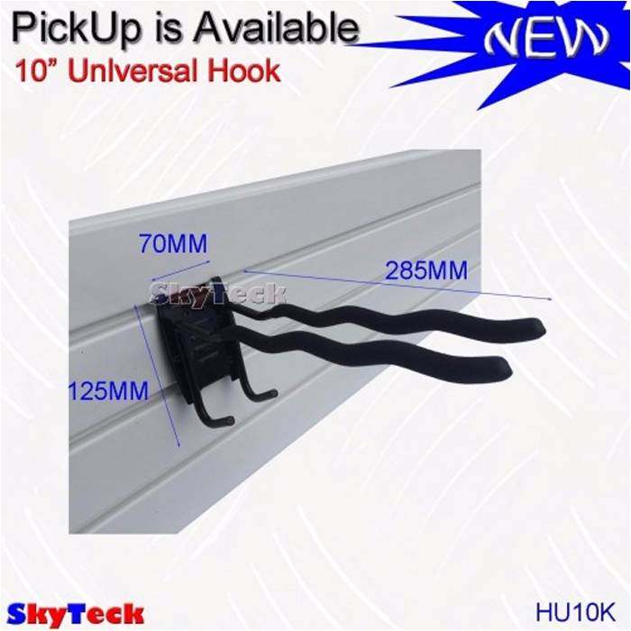 NEW SLAT WALL PANEL SHOP FIT OUT SHELF DISPLAY BOARD WALLS SLATWALL HU10K