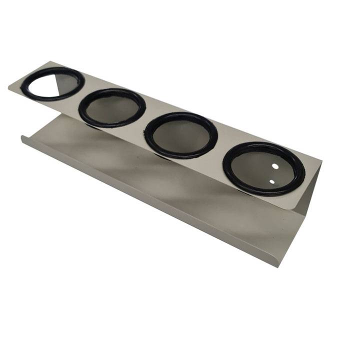 4 SLOT SPRAY CAN HOLDER FOR VAN SHELVING SYSTEM VSA17