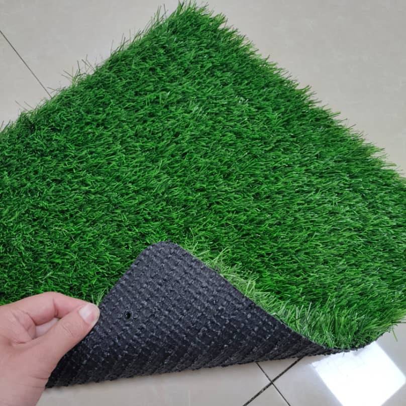 30mm Artificial Grass Fake Turf Lawn Green Brown 1M x 5M AG103005