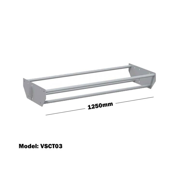 VAN SHELVING 1250MM(L) CABLE TRAY FOR VAN SHELVING SYSTEM VSCT03