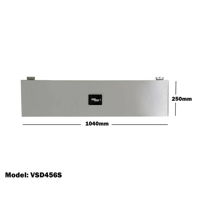VAN SHELVING 1040MM(L) X 250MM(H) LOCKABLE DOOR SINGLE TIER FOR VAN SHELVING SYSTEM VSD456S