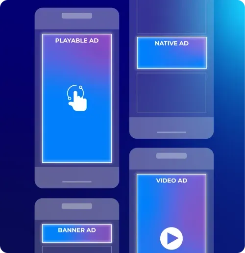 Molocos various supported ad formats