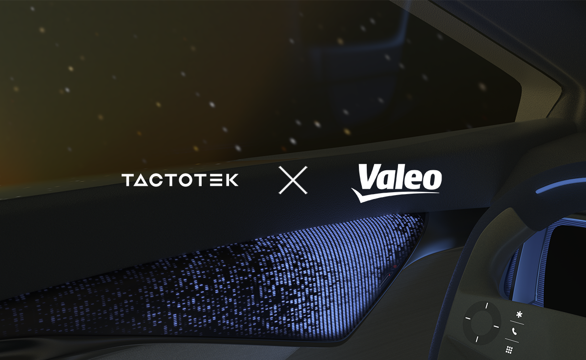 Valeo Wins Major Car Interior Lighting Solutions Program from Premium Global Automaker – Entering High Volume Production with TactoTek®’s IMSE® Technology
