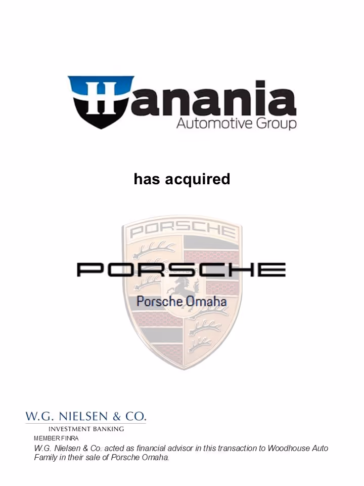 Porsche Omaha Sold to Hanania Automotive Group