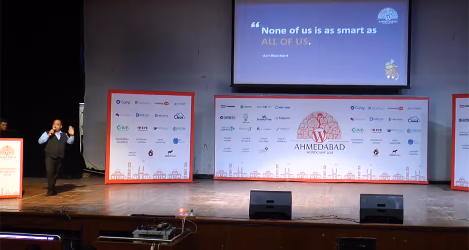 Kandarp Bhatt WCAhmedabad speaker.