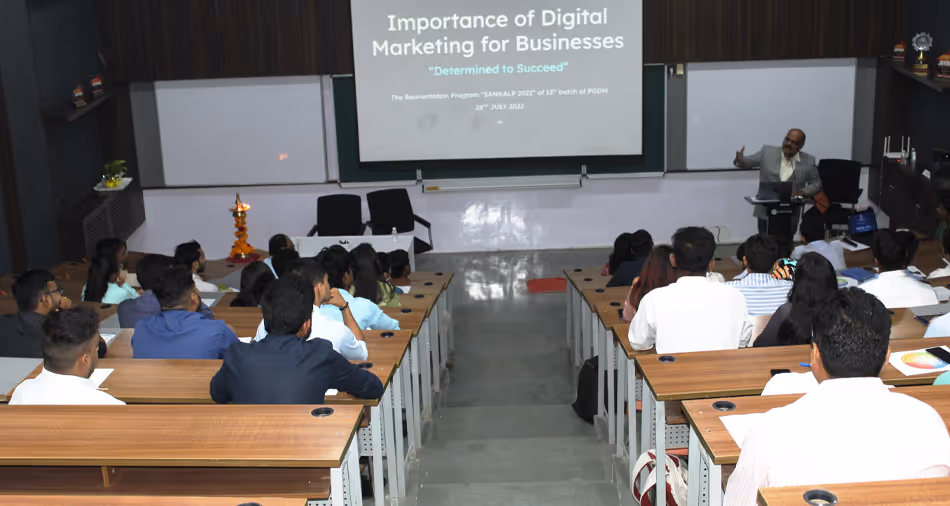 The Reorientation Program “SANKALP 2022 - Day 1” of 12th batch of PGDM