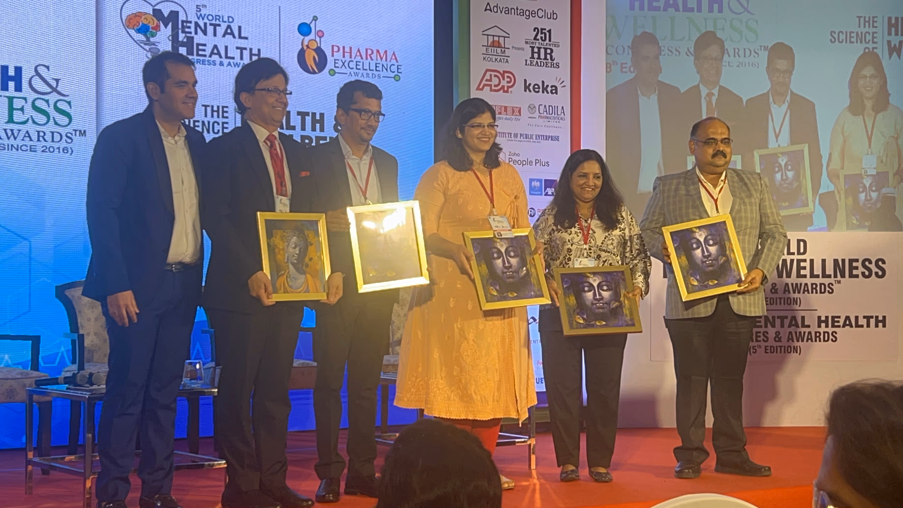Kandarp Bhatt at World Health & Wellness Award.