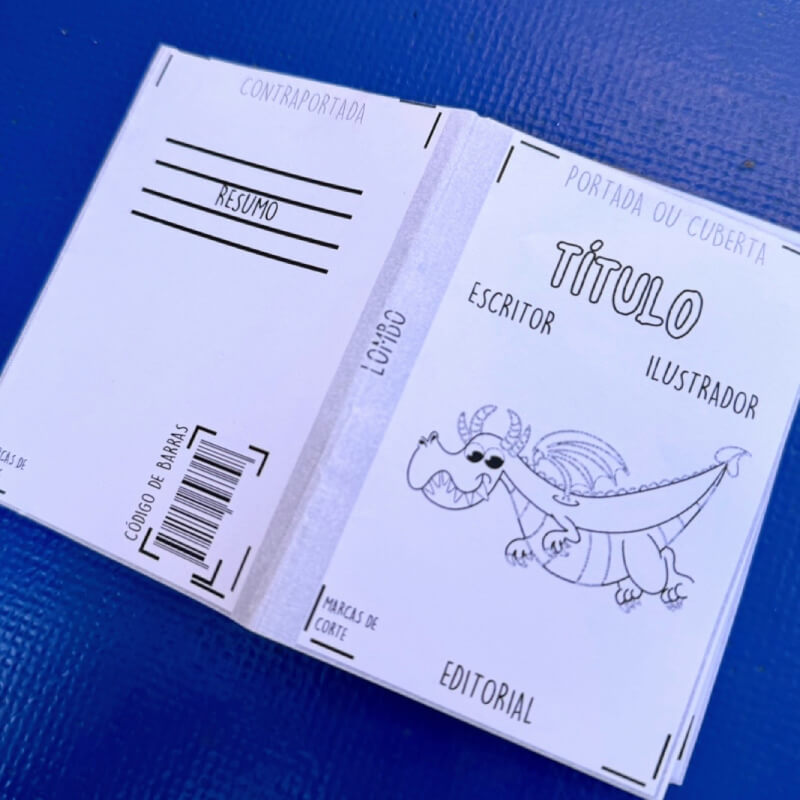Partes de un libro infantil
