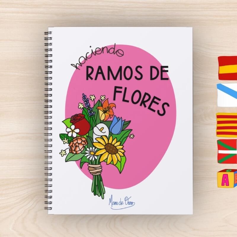 Haciendo ramos de flores
