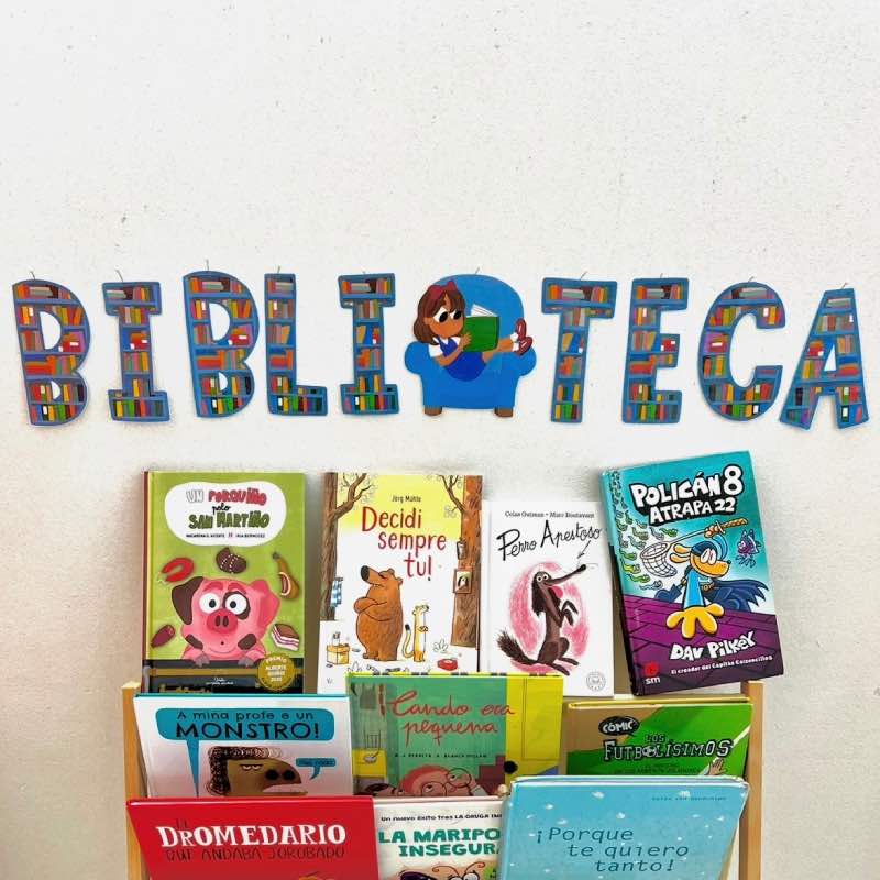 Letras biblioteca