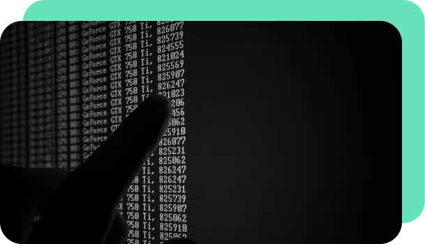 A professional uses optical character recognition (OCR) in RPA to extract insights from unstructured data.