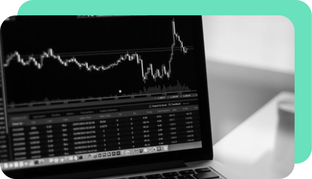 A chart measures different levels of risk in the banking industry using AI.