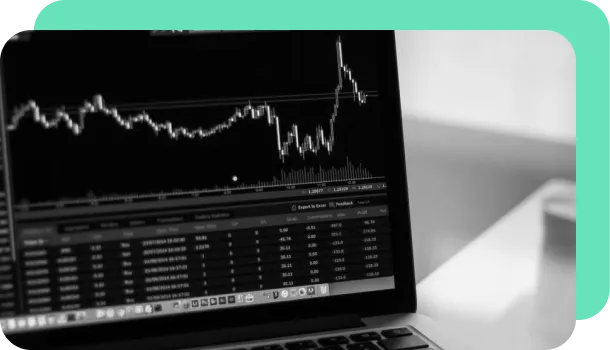 A chart measures different levels of risk in the banking industry using AI.