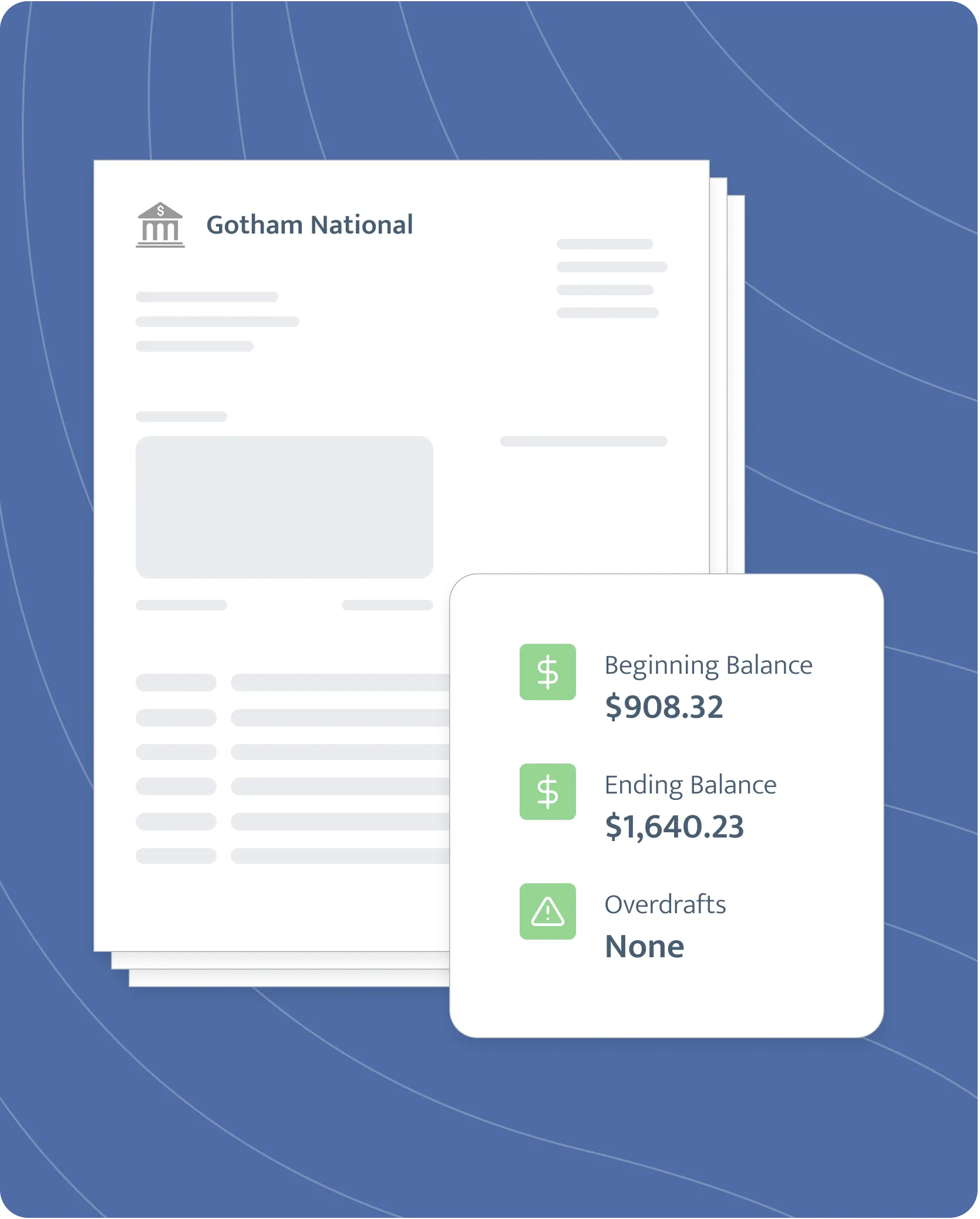 A stylized image of Inscribe's credit analysis feature.