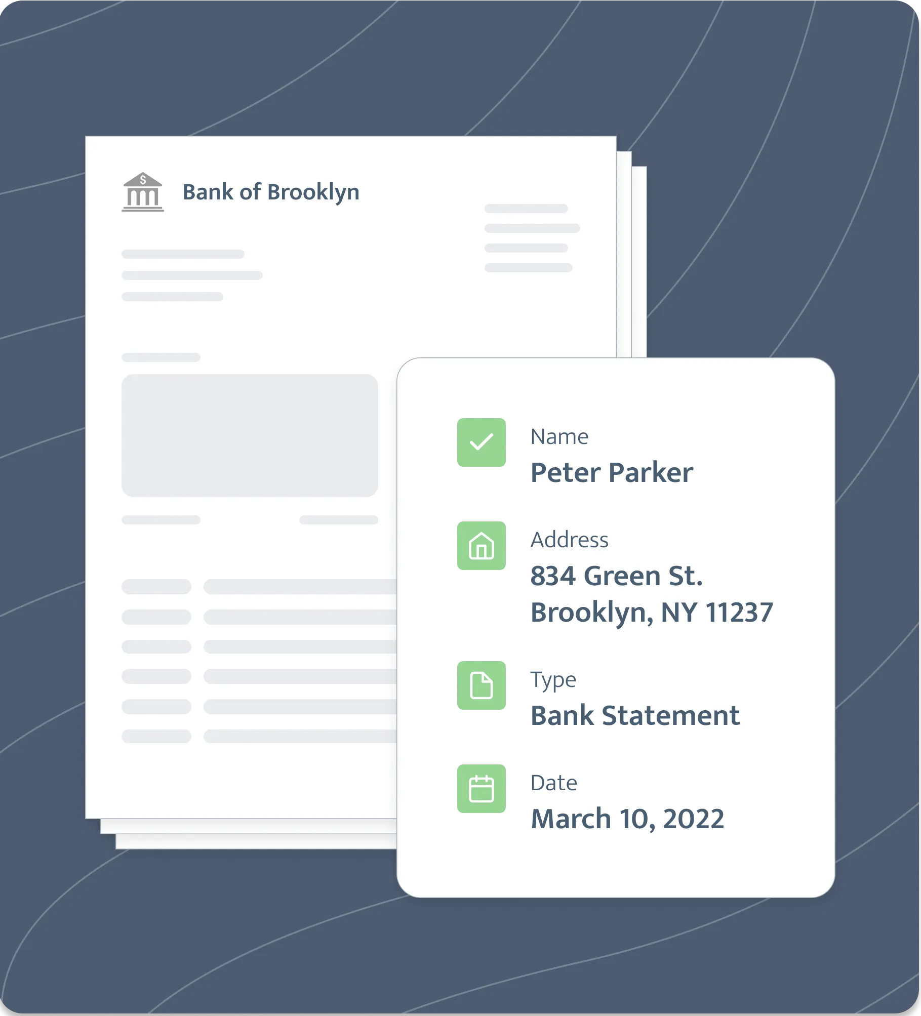 A stylized image of Inscribe's intelligent automation.
