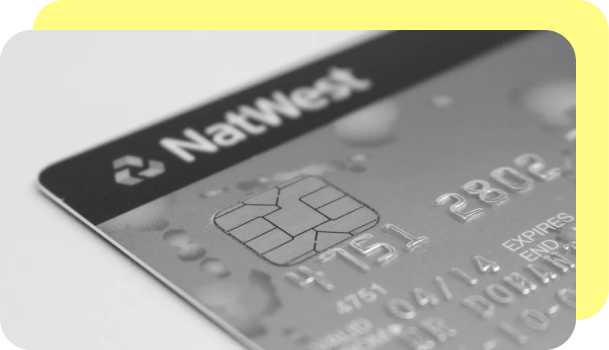 A close-up of credit card information, which criminals will steal to commit fraud and evade detection.