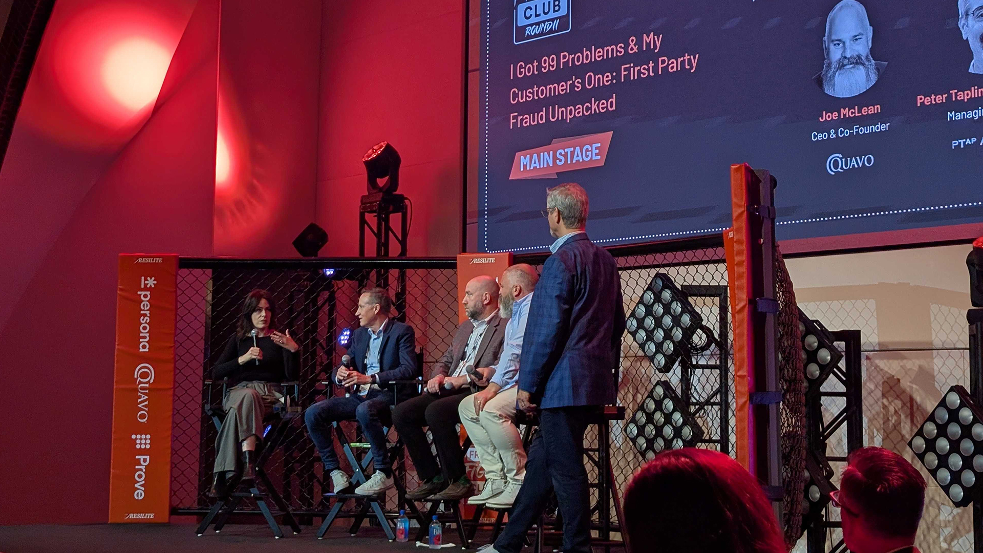 Fraud Fight Club event featuring industry leaders discussing document fraud, AI, and risk management