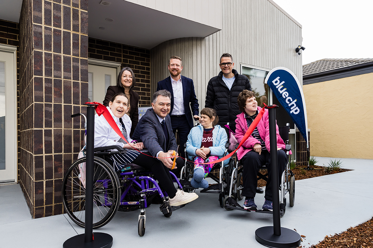 Ribbon-cutting at the Mentone Specialist Disability Accommodation