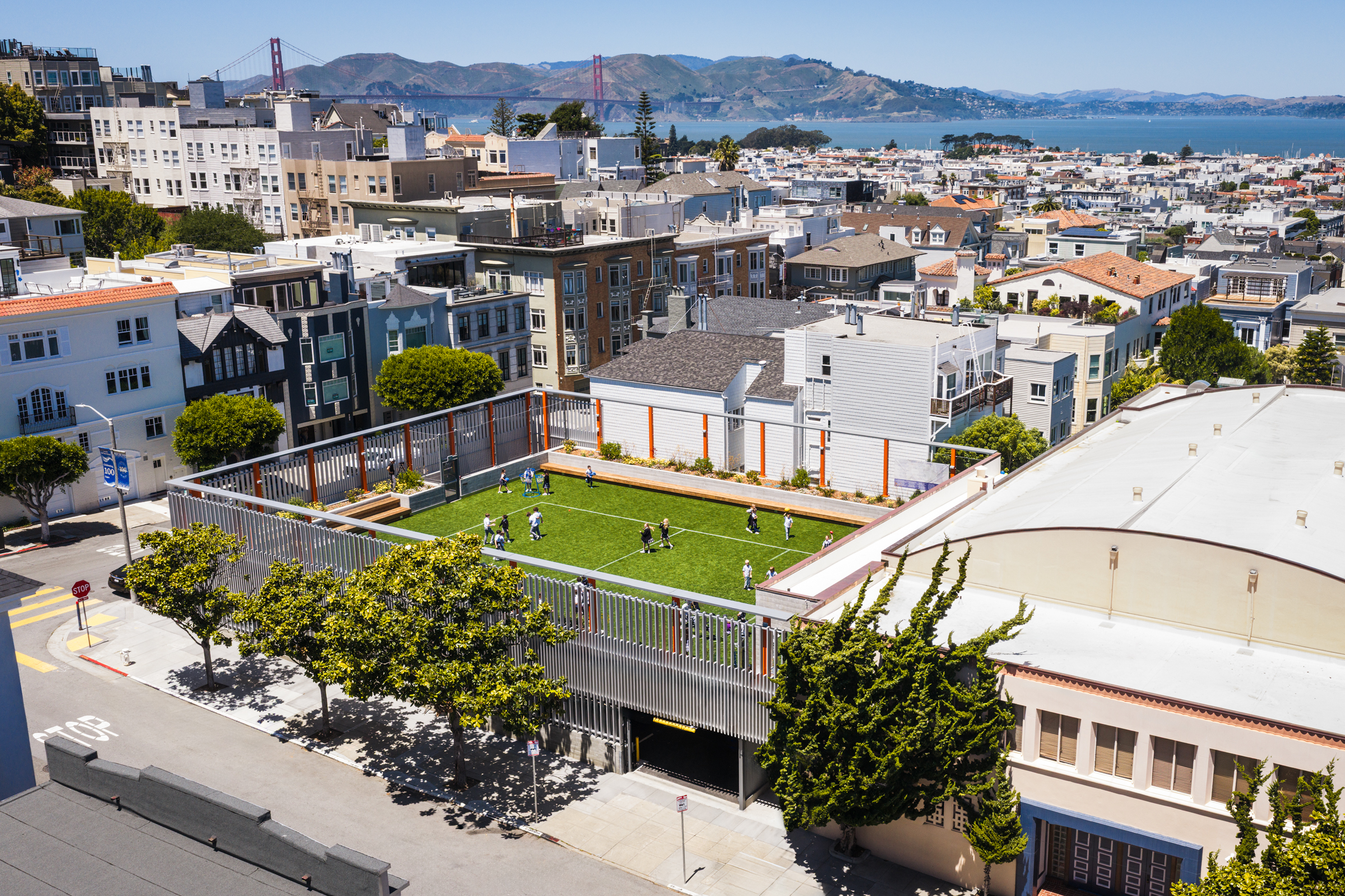 Saint Vincent De Paul School | Elevated Play Yard