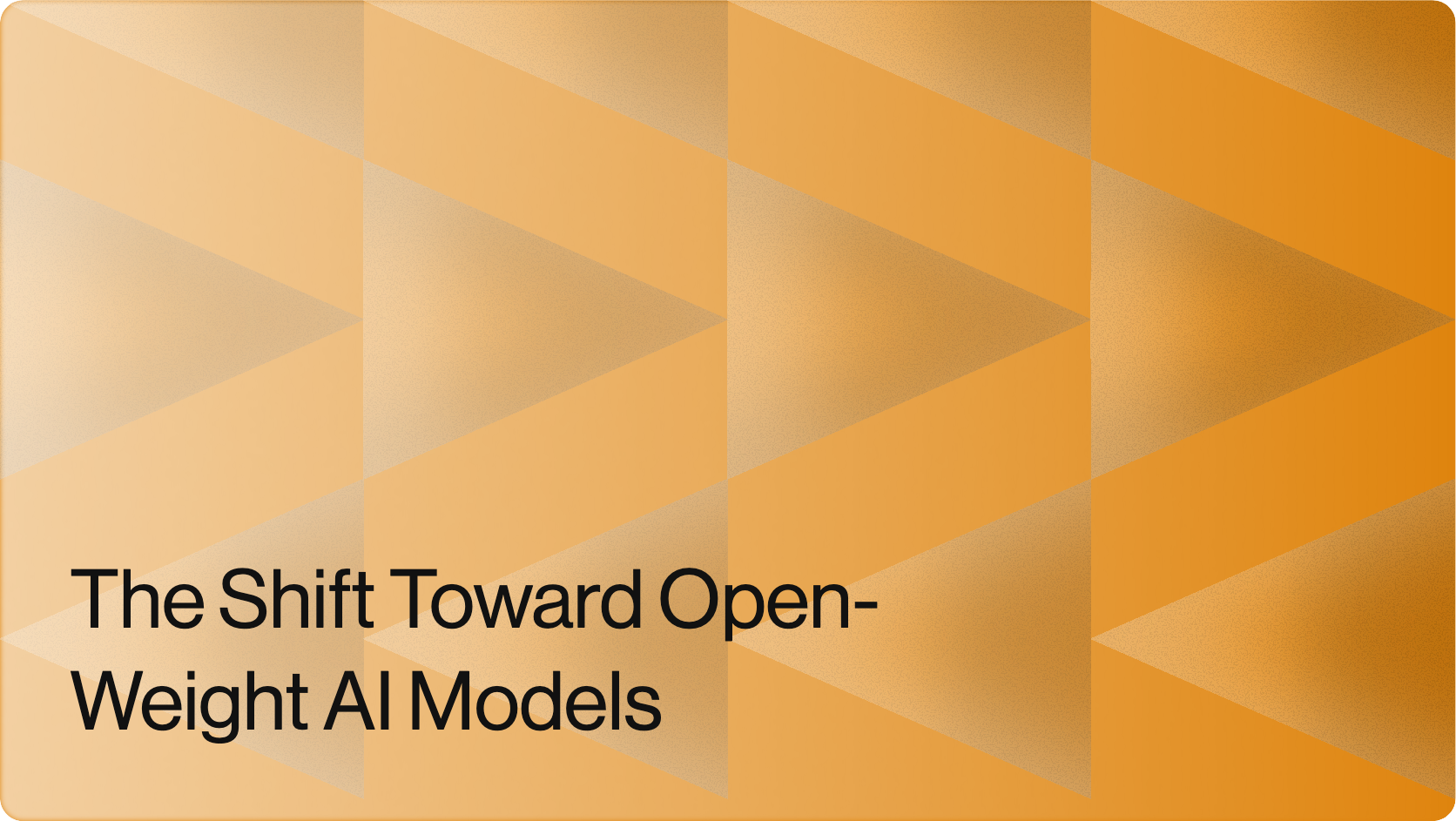 The Shift Toward Open-Weight AI Models