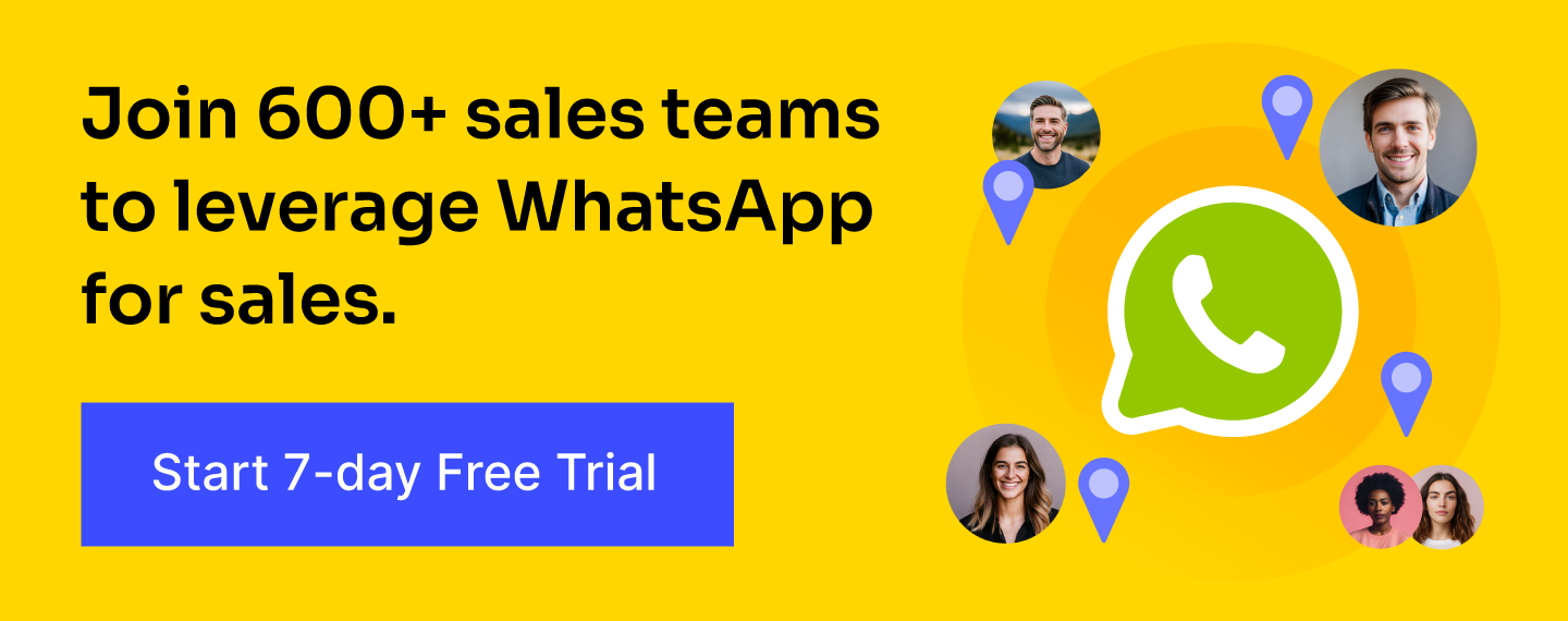 Leverage WhatsApp for sales today