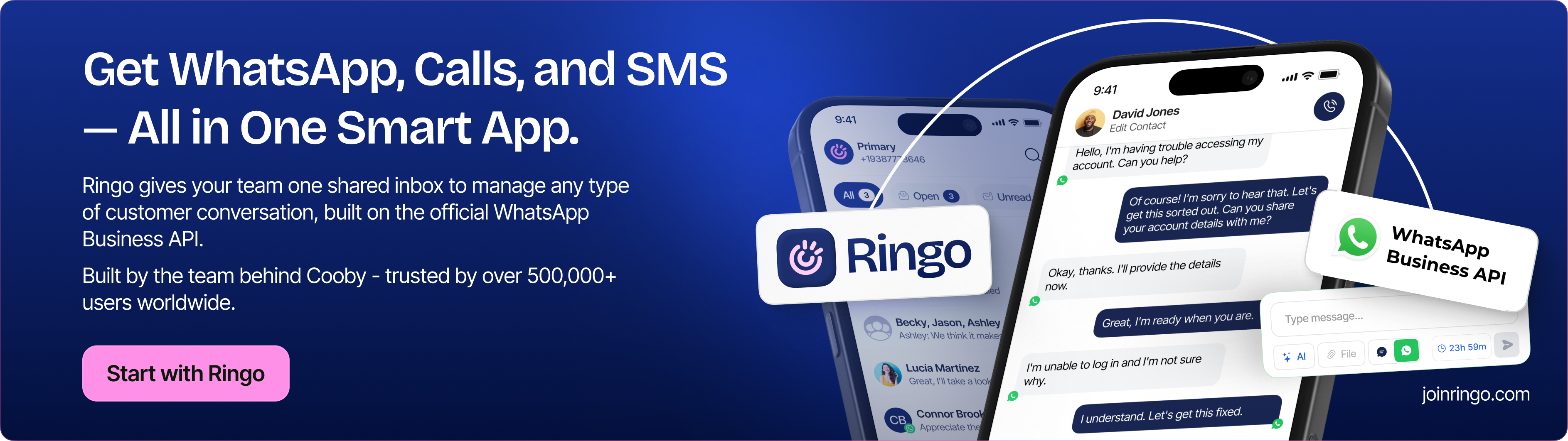 Ringo WhatsApp API solution