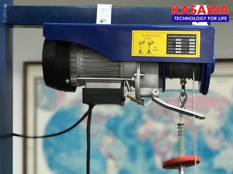 tời điện mini kawasaki pa400