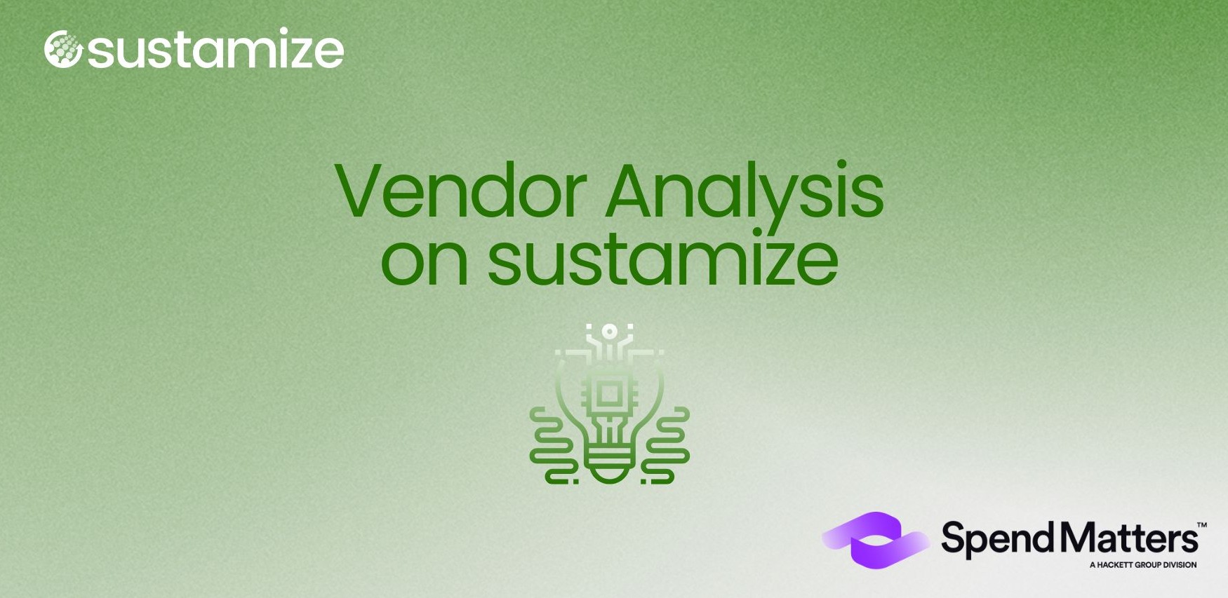 Spend Matters Publishes Vendor Analysis on Sustamize: Why Product-Level Carbon Data Matters More Than Ever