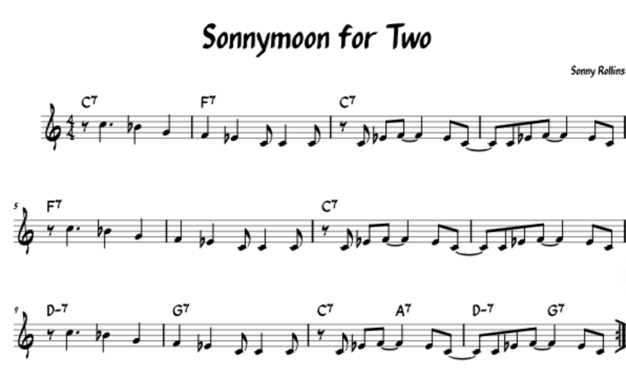 A sheet music with notesAI-generated content may be incorrect.