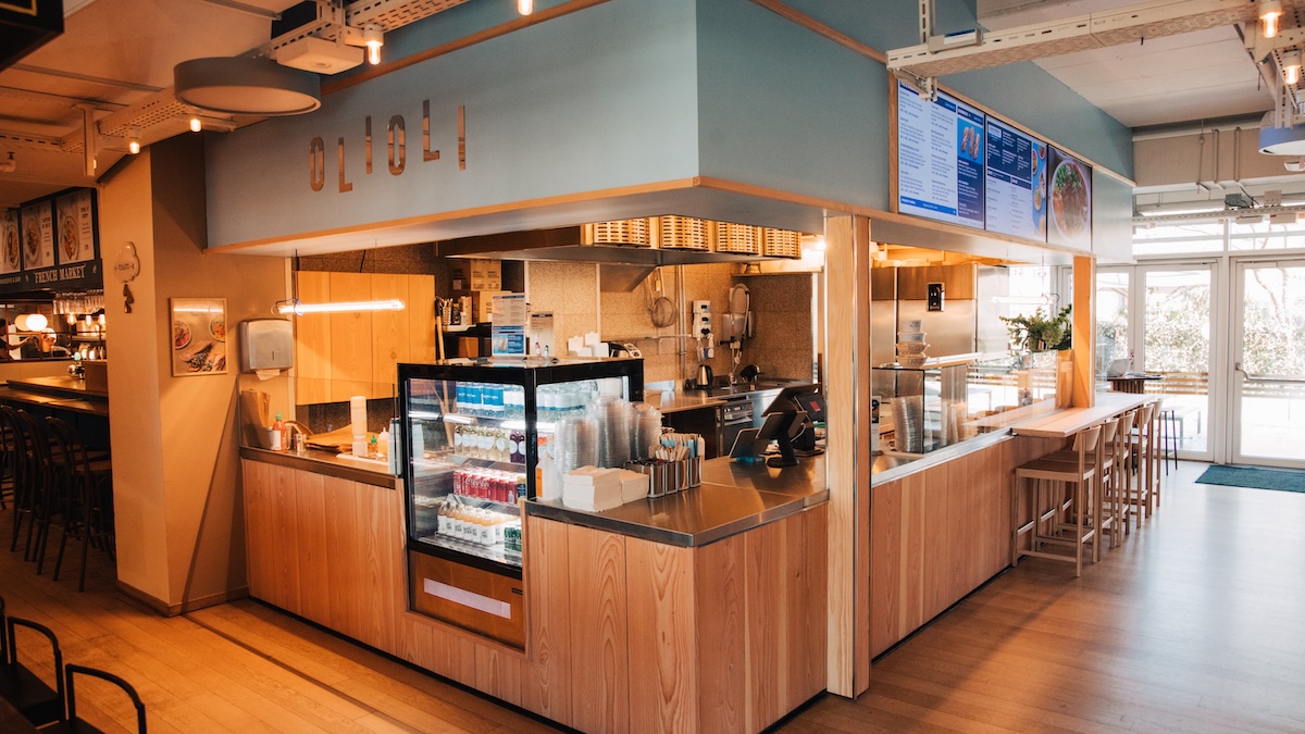 OLIOLIs restaurant i Tivoli Food Hall på Vesterbro