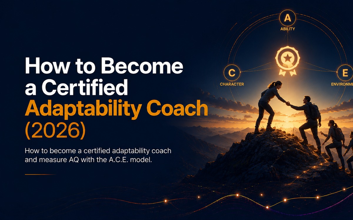 How to Become a Certified Adaptability Coach (2026)
