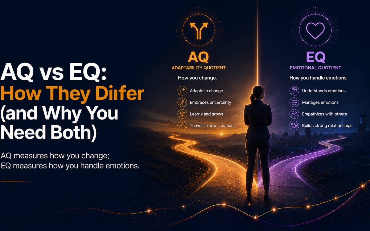 AQ vs EQ: How They Differ (and Why You Need Both)