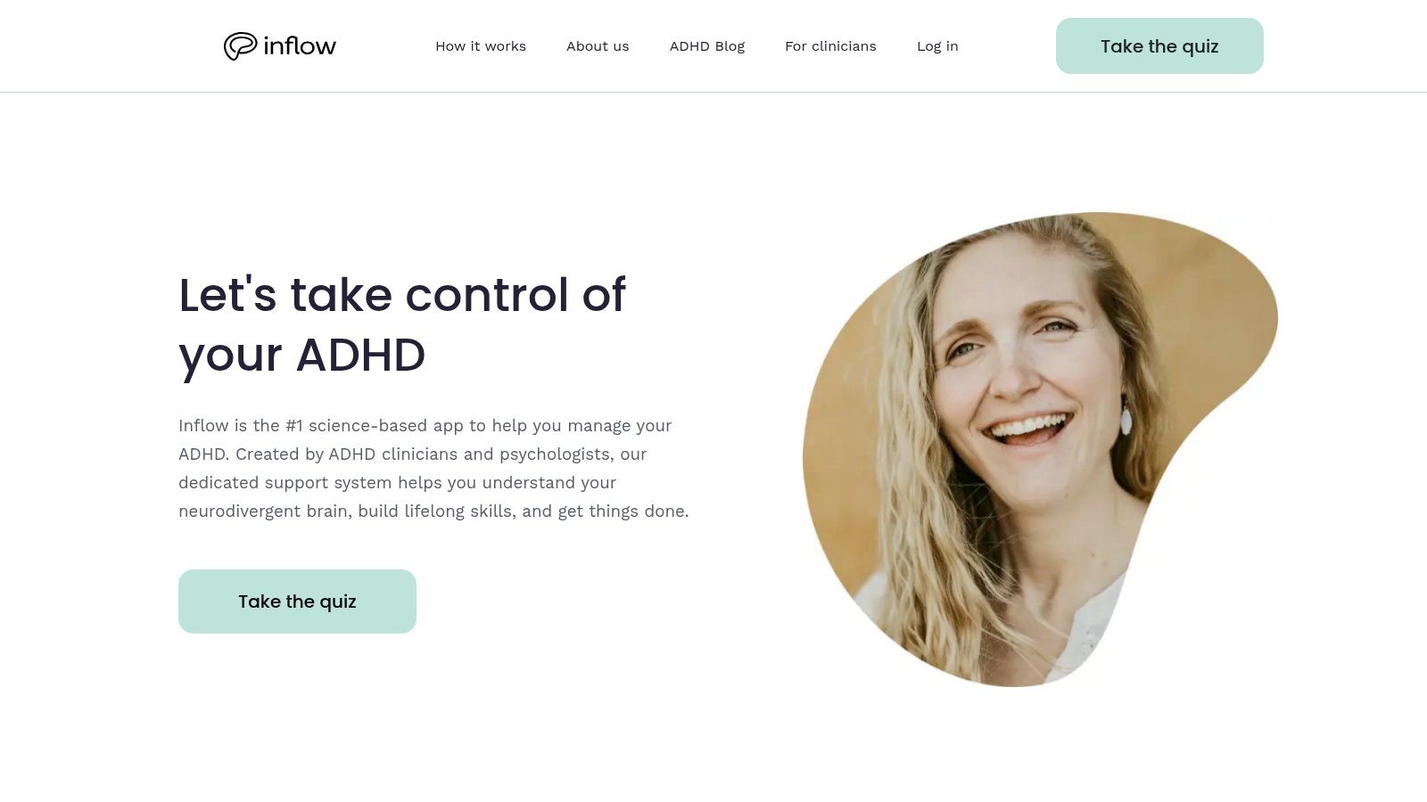 Inflow: Best Overall CBT App for ADHD Management
