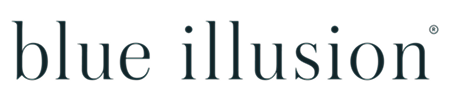Blue illusion logo