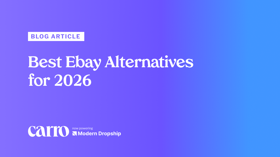A thumbnail for a blog article on the best eBay alternatives